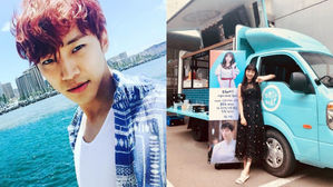 [SBS Star] 2PM JUNHO Generously Sends a Snack Truck to Yoon Sohui