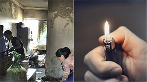 [뉴스pick] 라이터로 강아지 겁주려다 아파트 다 태워버린 5살 아이