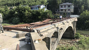 중국 저장성서 다리 천장 붕괴돼 주민 8명 사망