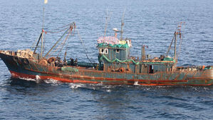 연평도서 NLL 침범 후 도주&hellip;중국 어획물 운반선 나포