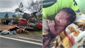 [뉴스pick] 전복 사고당한 엄마 배에서 기적적으로 살아남은 아기