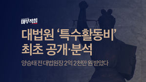 [취재파일] 대법원 특수활동비, 뭐가 문제일까