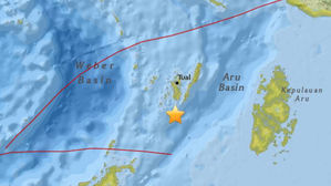 인도네시아 동부 해저서 5.4 지진&hellip;쓰나미 경보 없어