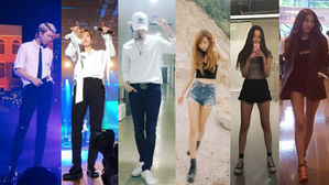 [SBS Star] 6 K-pop Artists Who Make Fans' Jaw Drop with Their Unbelievably Long Legs