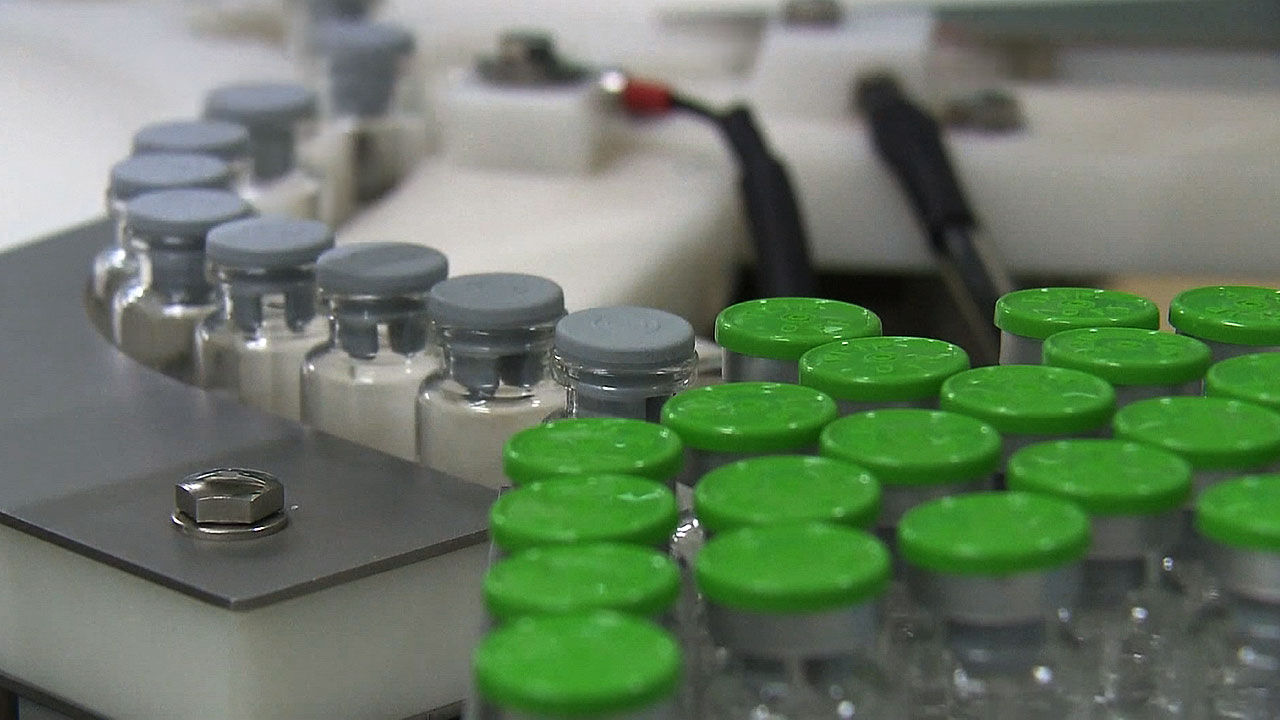 중국 제약회사 내부