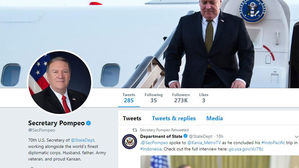 미국-이란 외무장관 제재 복원 전날 트위터 설전