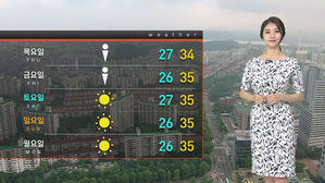 [날씨] 덥고 꿉꿉한 출근길&hellip;전국 요란한 소나기 예보