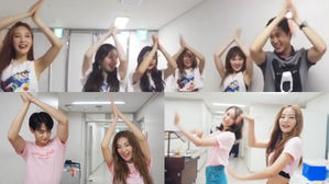 [SBS Star] VIDEO: SM Entertainment Artists Learn 'Power Up' Dance from Red Velvet