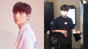 [SBS Star] Wanna One Hwang Min Hyun Spotted at a Movie Theater Alone!
