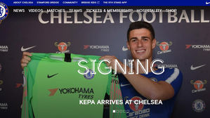 골키퍼 몸값도 1천억 원 시대&hellip;첼시, 케파와 7년 계약