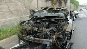 달리던 아반떼서도 화재&hellip;인명피해 없어