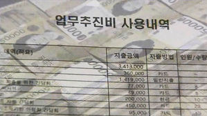 한 해 최대 4억가량 수령…업무추진비, 부족한 게 맞나?