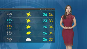 [날씨] 태풍 '룸비아' 영향 남쪽 비&hellip;많은 곳 80mm 이상