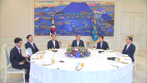 [현장연상] 문재인 대통령 "판문점선언 국회비준 요청…선거제 개편 강력 지지"