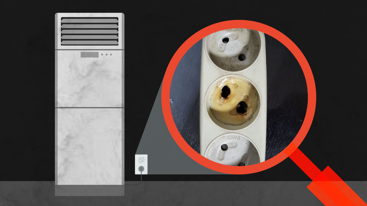 [리포트+] 전원 끄고 잤는데도 연기가 '스멀스멀'…에어컨 화재 급증, 원인이 뭐기에?