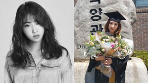 [SBS Star] Former 2NE1 Minzy Graduates from University