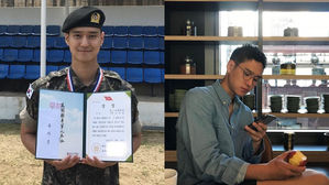 [SBS Star] Ko Kyoung Pyo Enjoys a Break from the Military