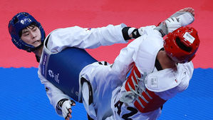 한국 태권도, 겨루기 첫날 3체급 모두 결승 진출
