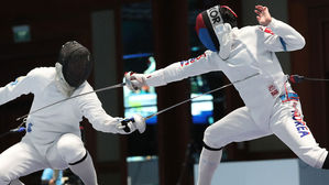 한국 펜싱 남자 에페, 단체전 동메달&hellip;4연패 무산