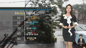 [날씨] '태풍 특보' 전 지역 확대될 듯&hellip;예상 강수량은?