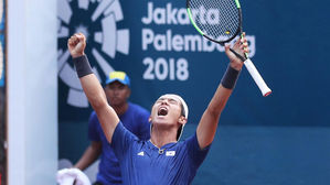 아시안게임 이덕희, 테니스 남자단식 준결승 진출&hellip;동메달 확보