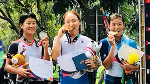 사이클 나아름, 아시안게임 한국 첫 3관왕