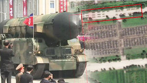 9.9절 준비 중 대형 차량 17대 포착&hellip;ICBM 나오나