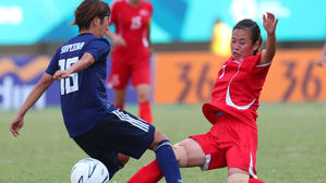 북한 여자축구, 8강서 일본에 덜미…2연속 우승 좌절