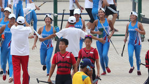 남북 힘 합친 카누 용선 500ｍ 우승&hellip;단일팀 사상 첫 金 쾌거