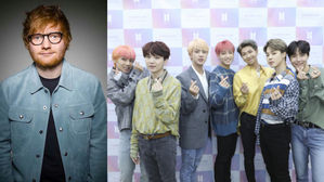[SBS Star] Ed Sheeran Congratulates BTS for Its Recent Comeback!