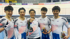 한국 남자 사이클 남자, 아시아신기록으로 예선 통과