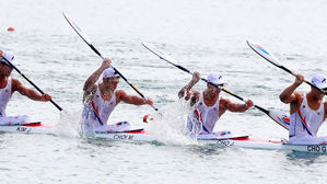 한국 남자 카약, 4인승 500ｍ 은메달