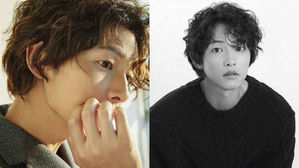 [SBS Star] Song Joong Ki Melts Your Heart with Boyish Curly Hair
