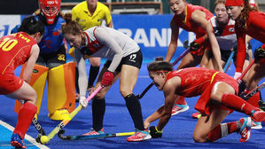 여자하키, 중국에 패해 4위&hellip;40년 만에 하키 '노메달'