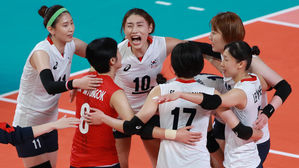 김연경 32점 대폭발…한국 여자배구, 일본 꺾고 동메달