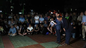 땅꺼짐 사고현장 '지반 안정' 발표&hellip;주민 불안&middot;반발 계속