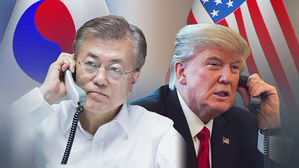 문 대통령-트럼프 84일 만에 통화&hellip;'한미 공조' 재확인