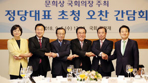 문 의장 "남북 국회회담 11월로 생각…5당 대표 포함 30명 규모"