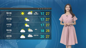 [날씨] 낮 기온 크게 오르며 다소 더워&hellip;동해안에 비소식