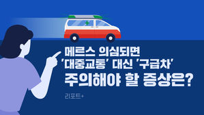 [리포트+] 메르스 의심되면 '대중교통' 대신 '구급차'&hellip;주의해야 할 증상은?