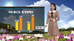 [날씨] 출근길 쌀쌀함 덜해요&hellip;남부 지방 곳곳 오후까지 비