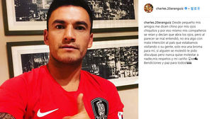 칠레 축구선수, 손흥민 유니폼 입고 사과 "인종비하 의도 없었다"