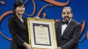 한국유도 레전드 조민선, 북한 계순희 코치와 명예의 전당 헌액