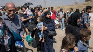 시리아 북서부 피란민 '집으로'…"완충지대 합의후 7천명 귀가"