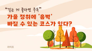 [라이프] "걷는 게 좋다면 주목"…가을 정취에 '흠뻑' 빠질 수 있는 코스가 있다?