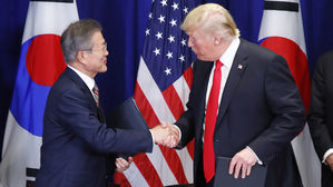 트럼프 "한미 FTA, 통상분야 역사적 이정표…무역협력의 본보기"