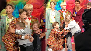 [SBS Star] A Young Fan Girl Bursts Into Tears as She Meets BTS JIMIN