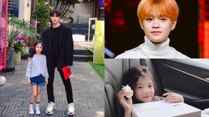 [SBS Star] Wanna One Lee Dae Hwi Boasts His Model-like Figure with Child Model Niece