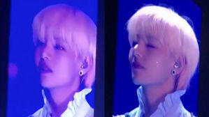 [SBS Star] BTS V Cries on Stage While Singing 'The Truth Untold'