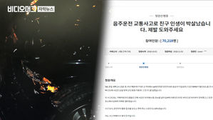 "음주 차량에 친구 인생 박살"&hellip;靑 청원 글에 쏟아진 공감